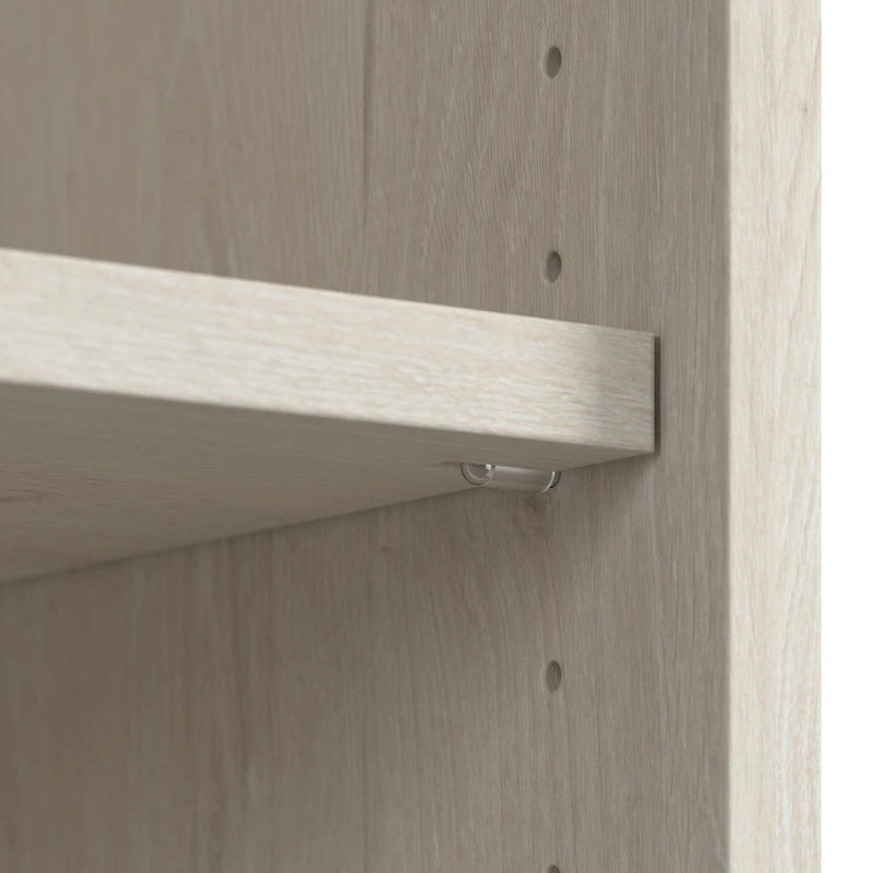 60W Landhaus-Aufsatzschrank mit Glastüren für Schreibtisch und Buffet