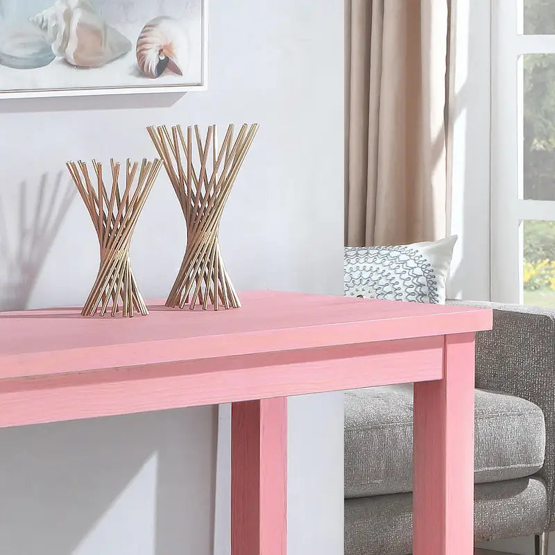 64-inch Contemporary Counter Height Table with Built-in USB Port