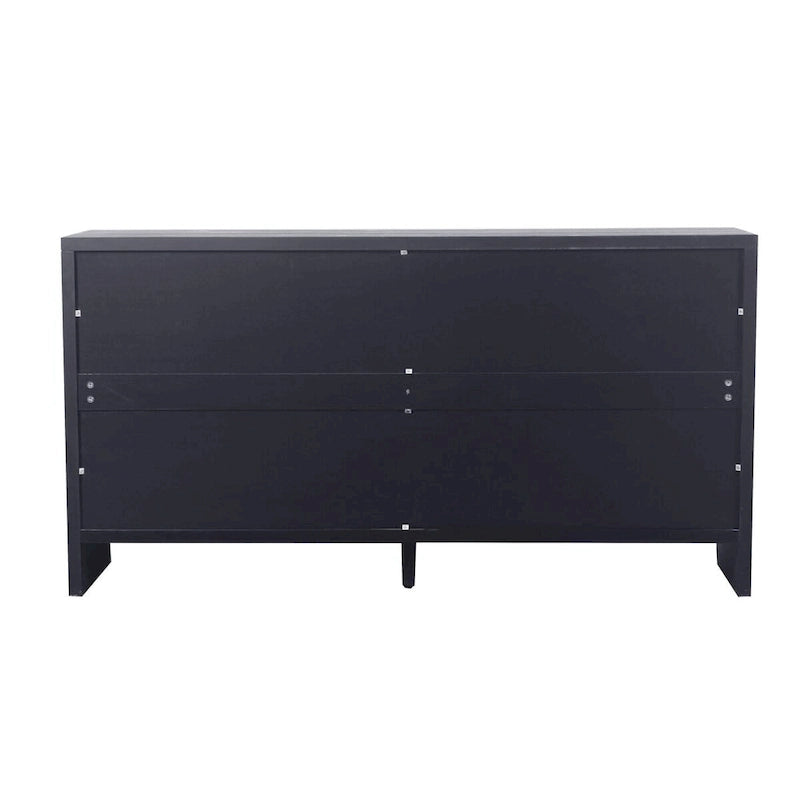 Sideboard-Buffetschrank im Landhausstil mit 4 Türen aus Holz