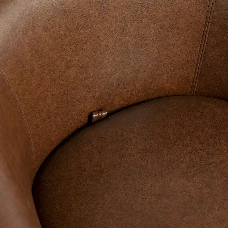 Moderner drehbarer Fasssessel für das Wohnzimmer