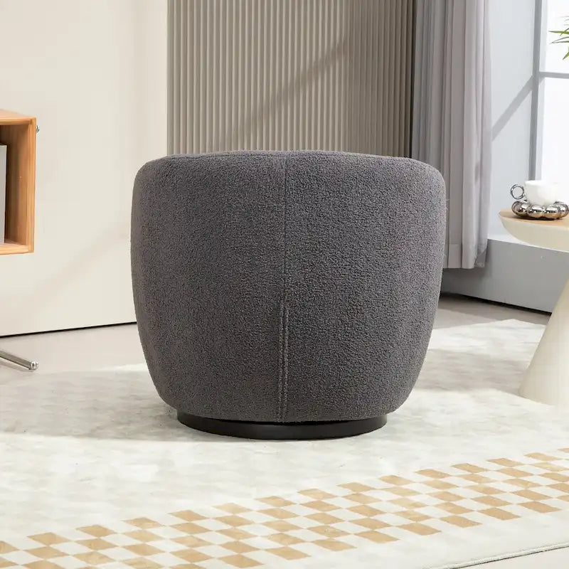 Moderner drehbarer Fasssessel für das Wohnzimmer
