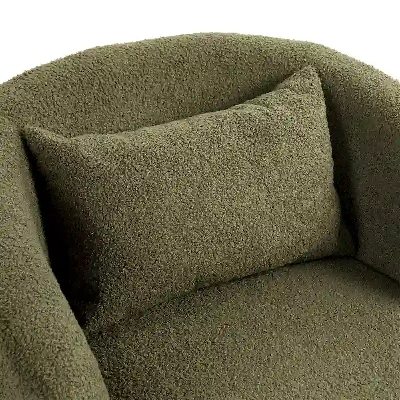 Moderner drehbarer Fasssessel für das Wohnzimmer