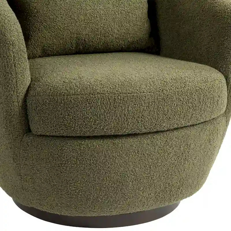 Moderner drehbarer Fasssessel für das Wohnzimmer
